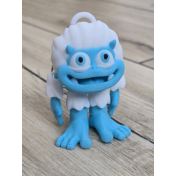 Wesoły Brelok Yeti 3d - Druk3d Keychain fidget mixGadzet