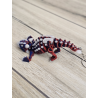Świecący Keyspinner + Ankylozaur 2w1- KeyRambit KeyFlipper Druk3d Fidget