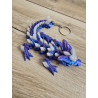 Świecący Keyspinner + Wolf DragonCrystal 16cm 2w1- 3D KeyRambit KeyFlipper