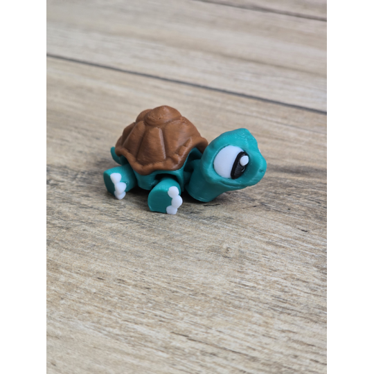 Mini figurka Żółwia 3d - Druk3d fidget mixGadzet