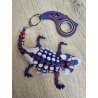 Keyspinner + Świecący Ankylozaur 2w1- KeyRambit KeyFlipper Druk3d Fidget