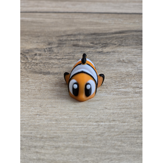 Mini figurka Clownfish 3d - Druk3d fidget mixGadzet
