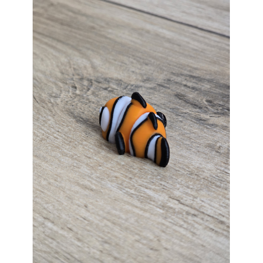 Mini figurka Clownfish 3d - Druk3d fidget mixGadzet