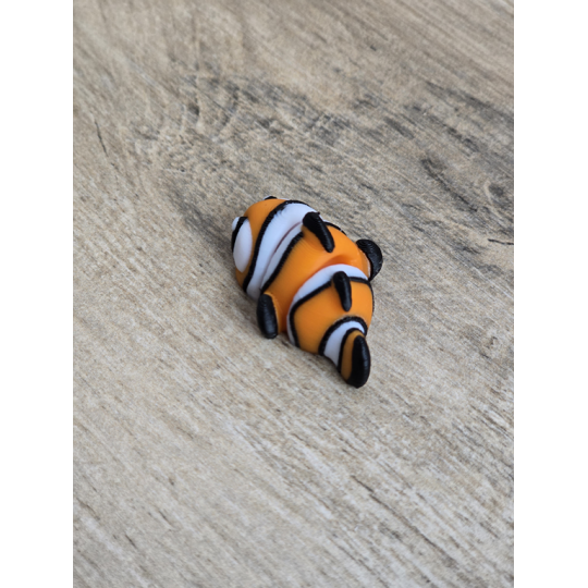 Mini figurka Clownfish 3d - Druk3d fidget mixGadzet