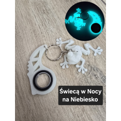 Świecąca Żabka i Keyspinner...