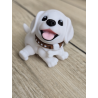 Brelok Szczęśliwy Piesek 3d - Druk3D Keychain fidget mixGadzet