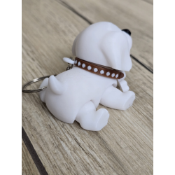 Brelok Szczęśliwy Piesek 3d - Druk3D Keychain fidget mixGadzet