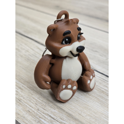 Przytulny breloczek Miś 3d - brelok druk3d Keychain fidget mixGadzet