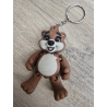 Przytulny breloczek Miś 3d - brelok druk3d Keychain fidget mixGadzet