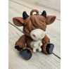Muu-szisz Go Mieć! Breloczek Krówka byka Druk3d Keychain fidget mixGadzet