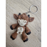 Muu-szisz Go Mieć! Breloczek Krówka byka Druk3d Keychain fidget mixGadzet