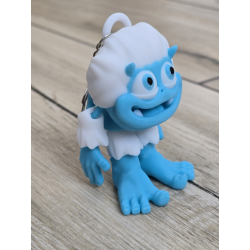 Wesoły Brelok Yeti 3d - Druk3d Keychain fidget mixGadzet
