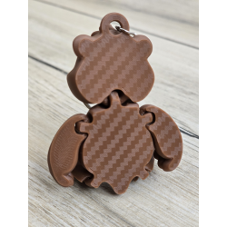 Przytulny breloczek Miś 3d - brelok druk3d Keychain fidget mixGadzet