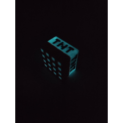 Brelok Minecraft TNT - Świeci w nocy! - Druk 3D Keychain mixGadzet  Obserwuj