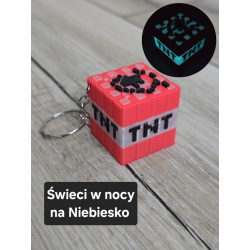 Brelok Minecraft TNT -...