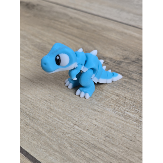 Mini figurka młodego T-rexa 3d - Druk3d fidget mixGadzet