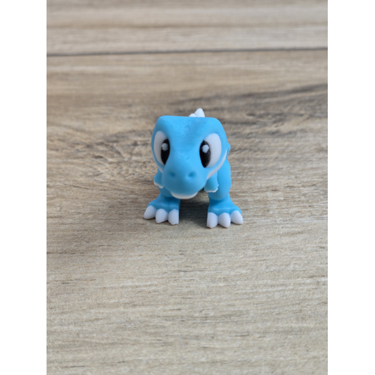 Mini figurka młodego T-rexa 3d - Druk3d fidget mixGadzet