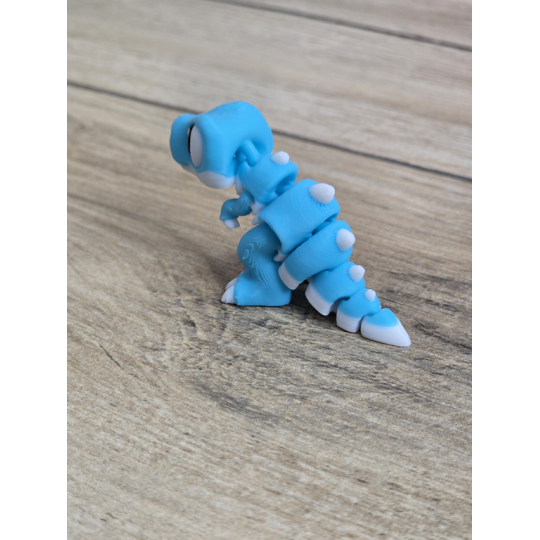 Mini figurka młodego T-rexa 3d - Druk3d fidget mixGadzet