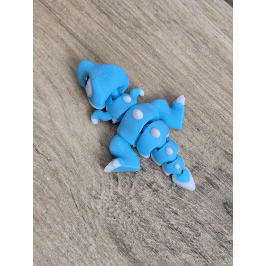 Mini figurka młodego T-rexa 3d - Druk3d fidget mixGadzet