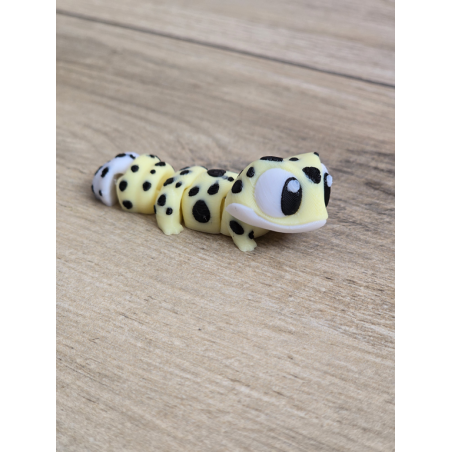 Mini figurka Gekon 3d - Druk3d fidget mixGadzet