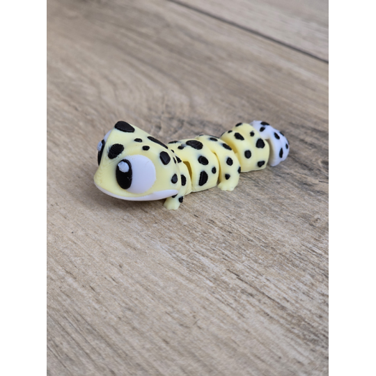 Mini figurka Gekon 3d - Druk3d fidget mixGadzet
