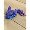Unikatowy Brelok 3D Szkielet Ankylozaura - Druk3d Keychain