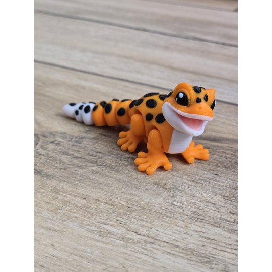 Figurka Gekona 3d - Druk3d fidget mixGadzet