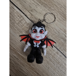 Breloczek z Postacią Wampira - Brelok Druk3D Keychain