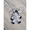 Uroczy Breloczek Krówka - Brelok Druk 3D Keychain