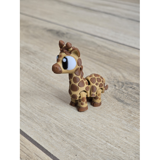 Mini figurka Żyrafy 3d - Druk3d fidget mixGadzet