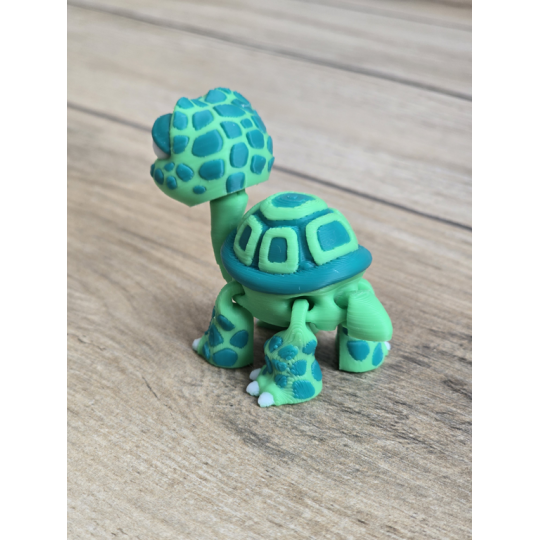 Mini figurka Żółwia 3d - Druk3d fidget mixGadzet