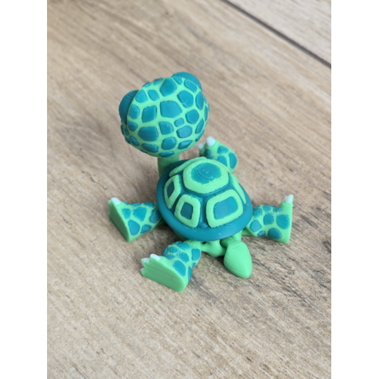 Mini figurka Żółwia 3d - Druk3d fidget mixGadzet