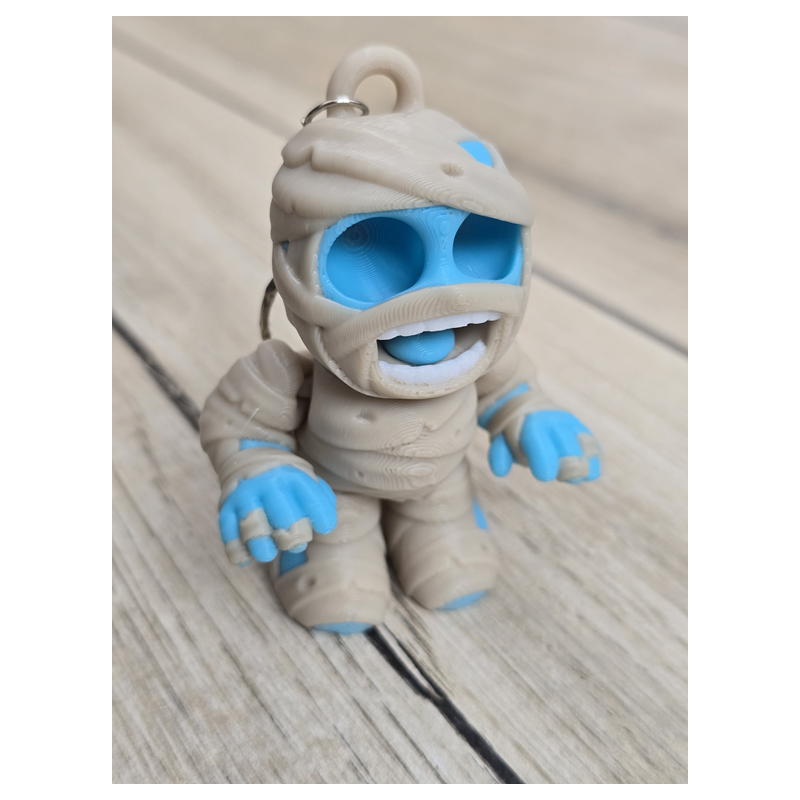 Kolekcjonerski Breloczek Figurka Mumii - Brelok Druk3D