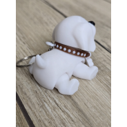 Brelok Szczęśliwy Piesek 3d - Druk3D Keychain fidget mixGadzet