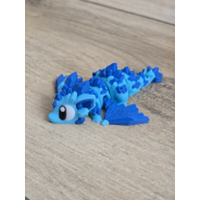 Mini figurka Cristal Dragon 3d - Druk3d fidget mixGadzet