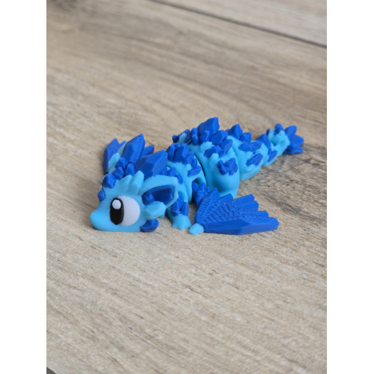Mini figurka Cristal Dragon 3d - Druk3d fidget mixGadzet