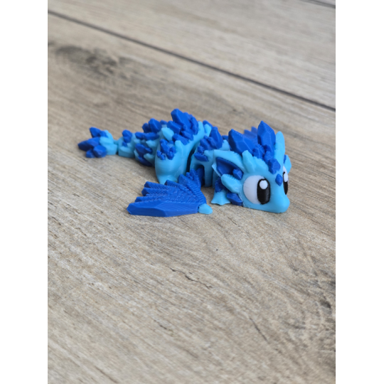 Mini figurka Cristal Dragon 3d - Druk3d fidget mixGadzet