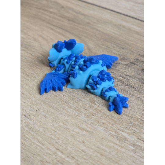 Mini figurka Cristal Dragon 3d - Druk3d fidget mixGadzet