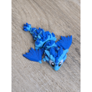 Mini figurka Cristal Dragon 3d - Druk3d fidget mixGadzet