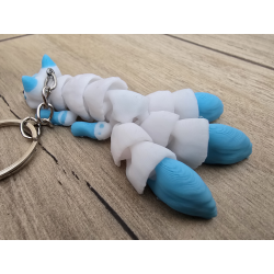 Uroczy Breloczek Lisek Fantasy - Brelok Druk 3D