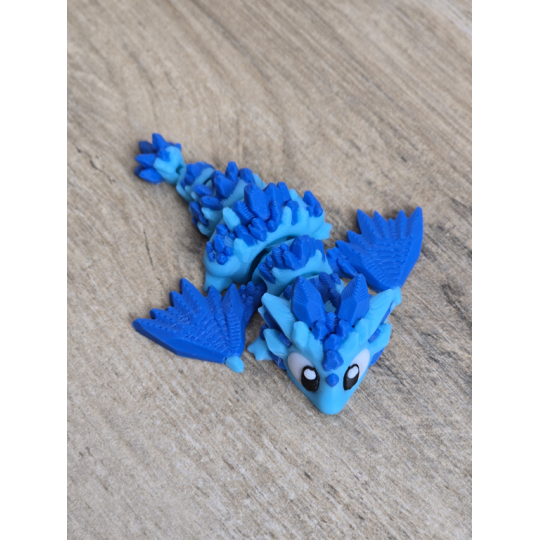 Mini figurka Cristal Dragon 3d - Druk3d fidget mixGadzet