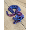 Szkielet Kobry 3D aż 36cm - Dwukolorowy Druk 3D