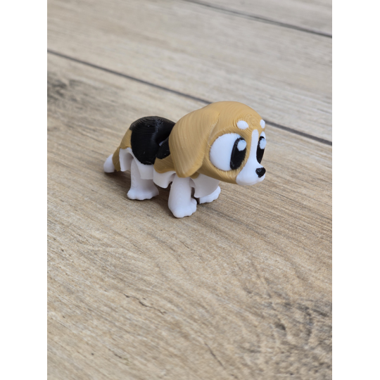 Mini figurka Beagle 3d - Seria Psów Druk3d fidget mixGadzet