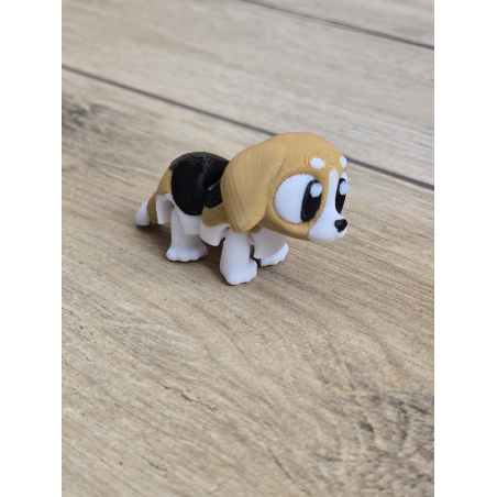 Mini figurka Beagle 3d - Seria Psów Druk3d fidget mixGadzet