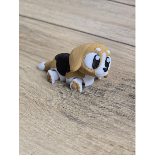 Mini figurka Beagle 3d - Seria Psów Druk3d fidget mixGadzet