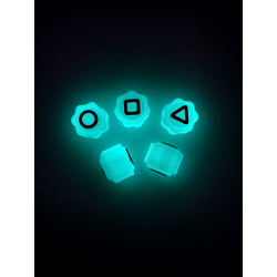 Kości Koreanskiej Gry GONGGI GONGI SQUID GAME - Druk3d 5x4g Ciężkie