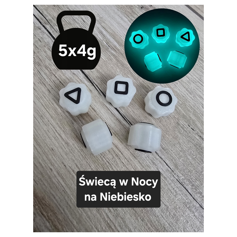 Kości Koreanskiej Gry GONGGI GONGI SQUID GAME - Druk3d 5x4g Ciężkie