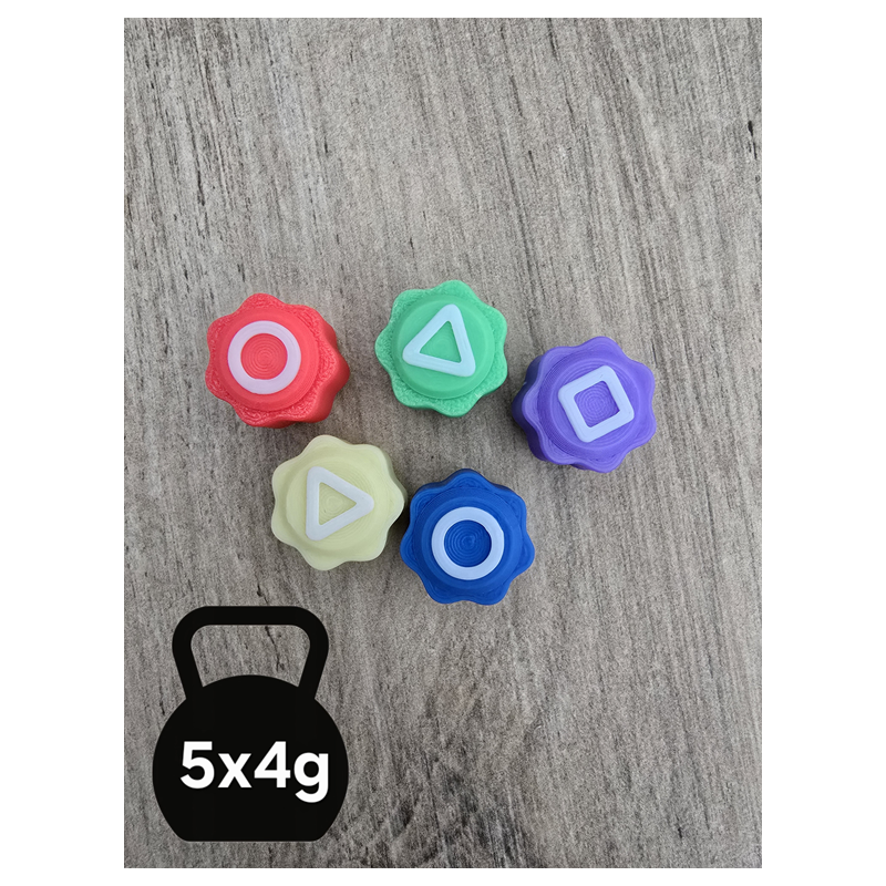 Kości Koreanskiej Gry GONGGI GONGI SQUID GAME - Druk3d 5x4g Ciężkie