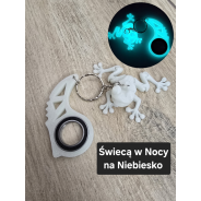 Świecąca Żabka i Keyspinner - Brelok 2w1! KeyRambit KeyFlipper Druk3d