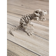 Fantastyczny Szkielet T-Rexa 25cm - 3D Kolekcjonerski Model